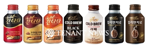 롯데칠성 캔커피 칸타타, 출시 11년만에 누적 매출 1조원 돌파
