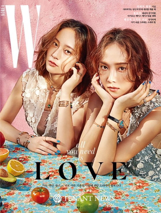 제시카-크리스탈, 정자매의 특별한 나들이 ‘패션 매거진 표지 장식