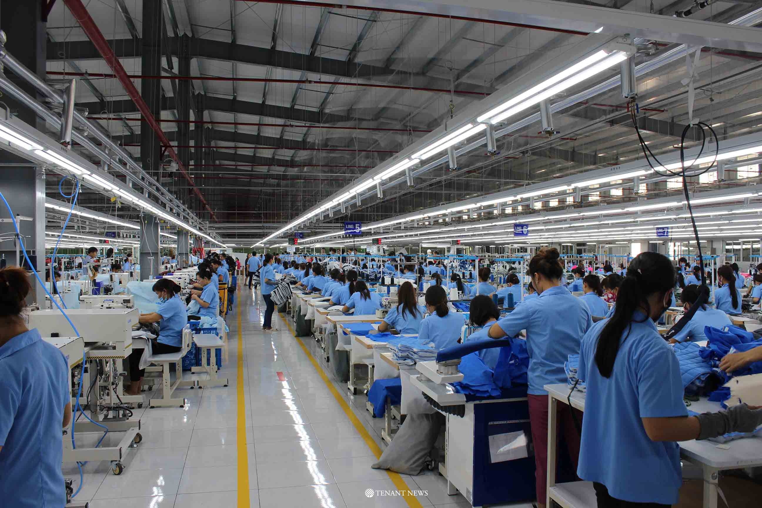 태평양물산, 베트남 의류 공장 18개 라인 증설 - TENANT news