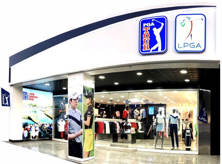 ‘PGA TOUR’ & ‘LPGA’ 골프웨어 복합매장 오픈, 매출 성장 눈길