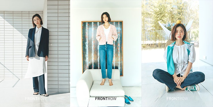 패션 브랜드 ‘프론트로우’, 완판녀 차정원과 감각적인 콜라보레이션 화보 공개