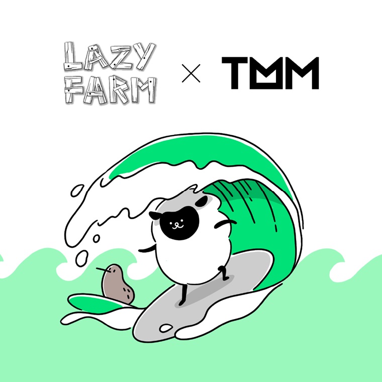 온라인 주문서 TMM, NFT 프로젝트 ‘Lazyfarm’과 협업