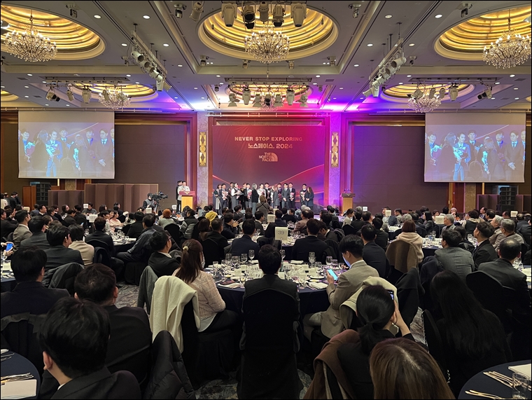 노스페이스, 1조원 달성 기념 ‘2024년 신년 행사’ 8일 개최