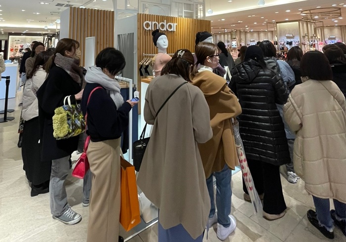 일본에서도 통한 ‘안다르’의 힘… 한국보다 구매 객단가 43%↑