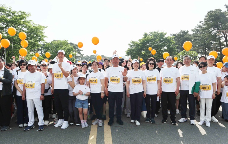 한성에프아이 ‘올포유’…2024 여성 마라톤 대회 성료