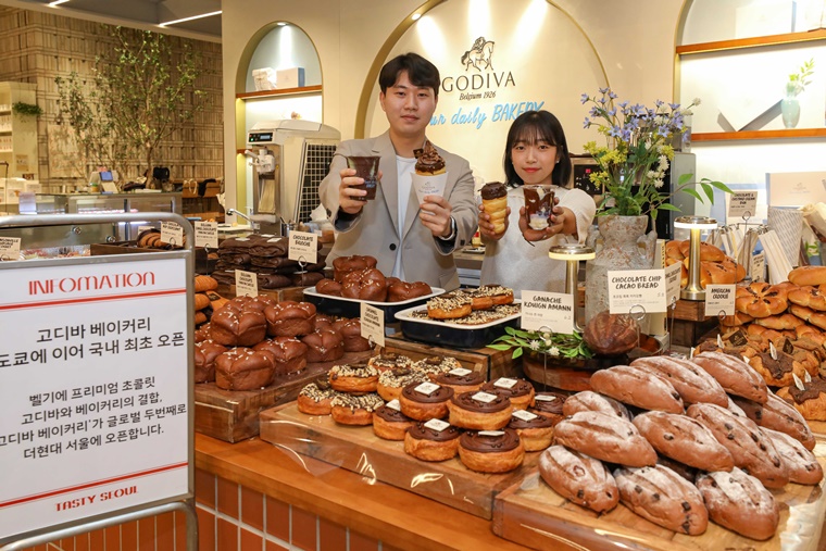 현대백화점, 더현대 서울에 고디바 베이커리 국내 1호점 문 연다