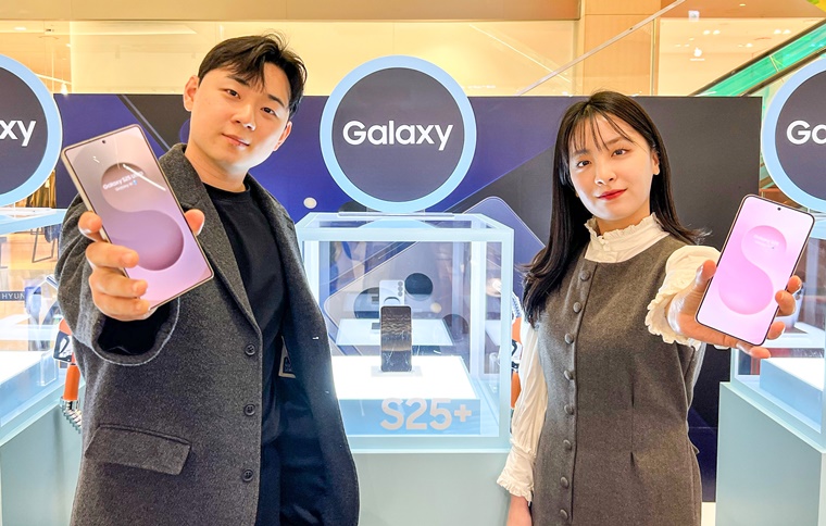 현대백화점 중동점, ‘갤럭시S25 시리즈’ 팝업스토어 진행
