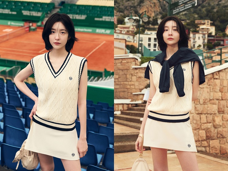 세르지오 타키니, 테니스 대회서 포착된 배우 박지현 착장 화제