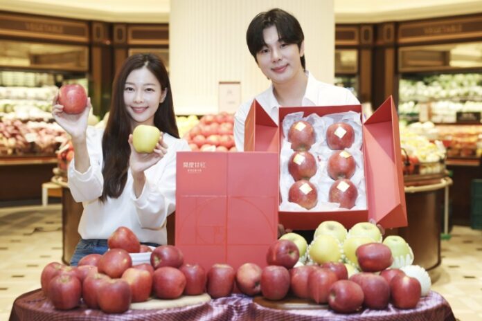 신세계백화점 강남점 지하1층 신세계마켓 감홍사과 기획전_가로1